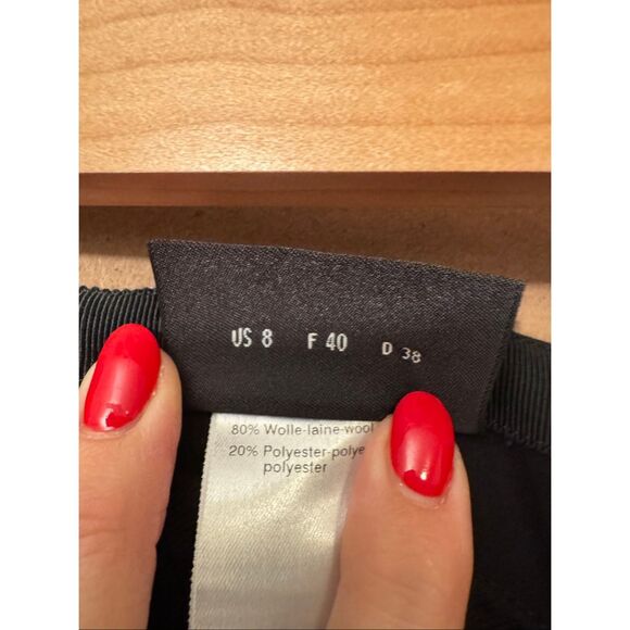 Akris Wool Kick Pleat Skirt - Picture 5 of 7